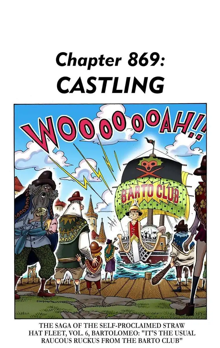 One Piece - Digital Colored Comics Chapter 869 1